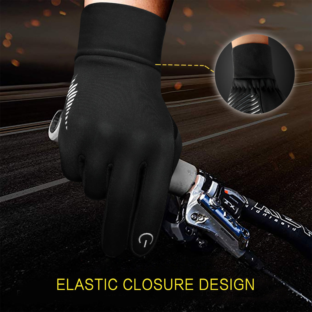 Winter Gloves Women Men Ski Snow Gloves Liner Thermal Warm Touch Screen.