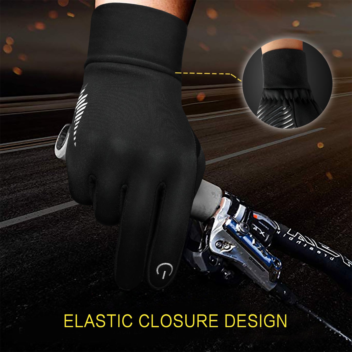 Winter Gloves Women Men Ski Snow Gloves Liner Thermal Warm Touch Screen.